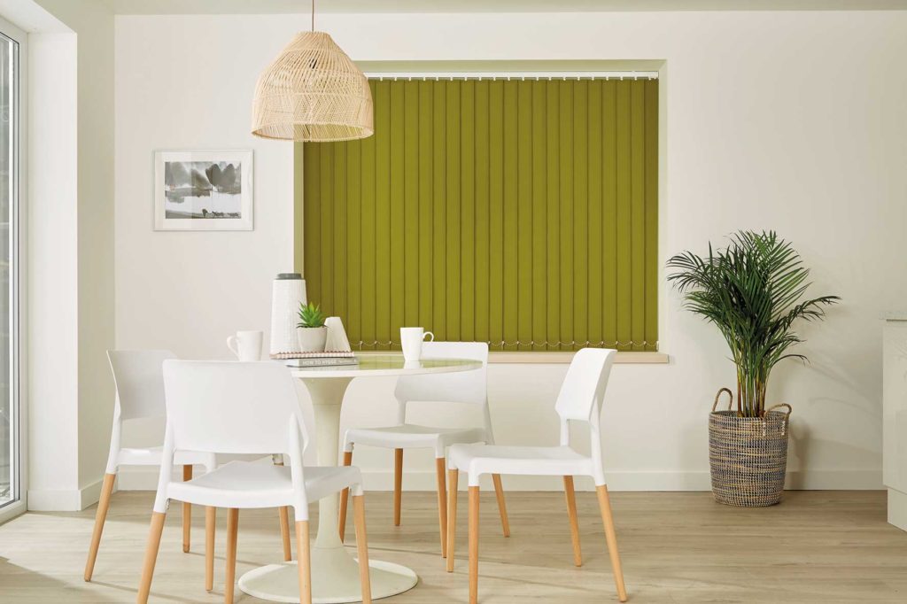 vertical blind in the modern home